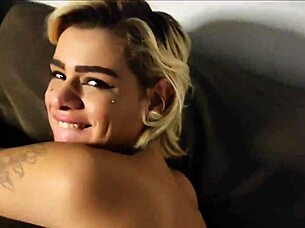 He eats my pussy so deliciously in this bdsm domination session with spitting and blowjob