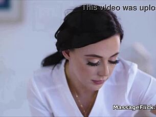 Masseuse Fixes Broken Heart With Oral Pleasures!