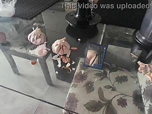 Latina Vixen Shows Her Pussy