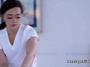 Masseuse Fixes Broken Heart With Oral Pleasures!