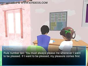 Femdom University Cherry Enslavement Start