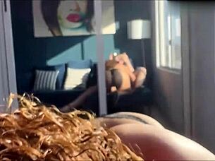 trans woman fucks biological girl suggestively