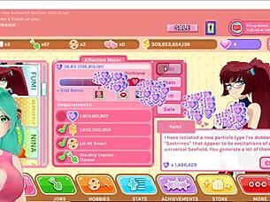 Cute Anime Girl Vtuber Plays Crush Crush Uncensored