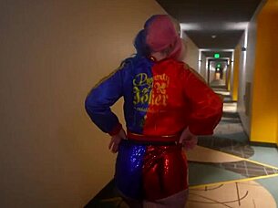 i watch harley quinn get her pussy destroyed by joker