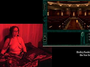 naked bbw with big tits in final scene playthrough part 1 😍