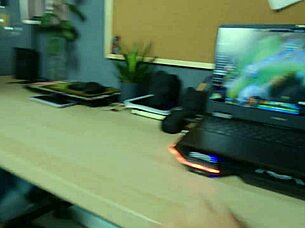 She sucks my cock while I play, teasing with her mouth?