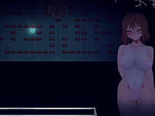 Mysterious school transport in anime style