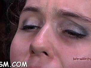 Cheerful Gal Is Playing With Her New Dildo