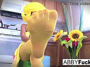 Abigail's Giant Cucumber Kitchen Adventure