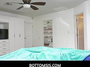 Stepsister Riley Jean Seduces Stepbrother