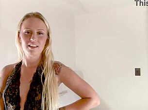 layla love deepthroats big cock pov and swallows huge cum load 😍