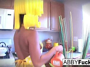 Abigail's Giant Cucumber Kitchen Adventure