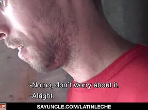 Latino Renovator Sucks Cock for Extra Service?