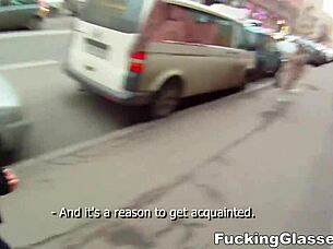 i'm alice, a wannabe model, getting fucked and blowing cum all over