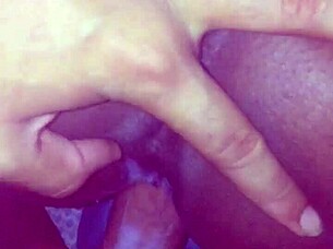 my fiancée spreads her wet pussy for orgasm and cum