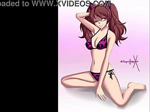 Rise Kujikawa's Intense Compilation from Persona 4 Hentai