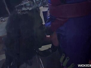 She Hulk parody scene with Chyna in action