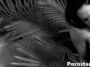 chloe dior and cherokee feel intense pleasure creampieing on glass dick