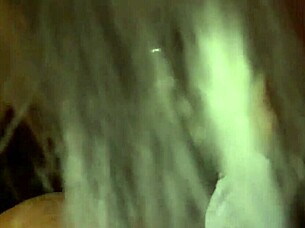 white girl eagerly sucking on a big cock