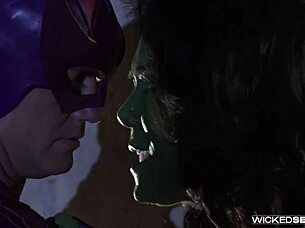 She Hulk parody scene with Chyna in action