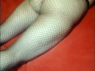 young lady with maya is getting a hot massage