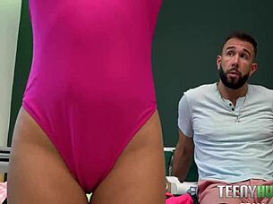 will avery black tease with small tits before pounding hard?