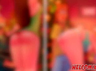 Christmas orgy at naughty home