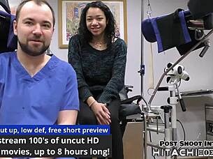 Yasmine Woods enjoys doctor's magic wand orgasms