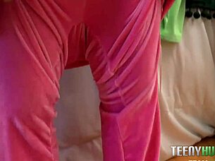 will avery black tease with small tits before pounding hard?