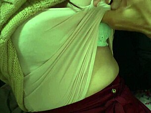 shy babe gives careful blowjob!