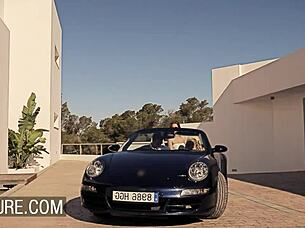 Threesome With Blonde And Redhead In Villa 😍