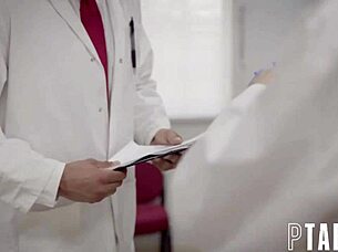 Kira Noir's naughty hospital clinical trial fun