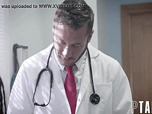 Kira Noir's naughty hospital clinical trial fun