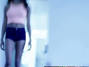 two ebony lesbians explore their fantasy with scissoring and muff diving