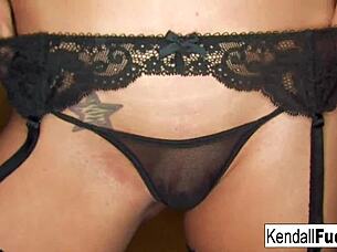 Kendall teases with nude masturbation.