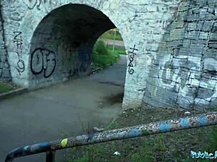 Colombian Babe Sucks and Bangs Hard in Public Spot