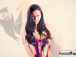 Kendall teases with nude masturbation.