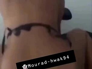 beurette latina with big ass bent over for doggystyle fucking, so dirty and hot