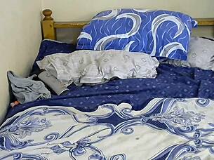 having fun alone with my shaved pussy 😈