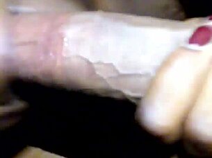 deep throat blowjob with sucking cock