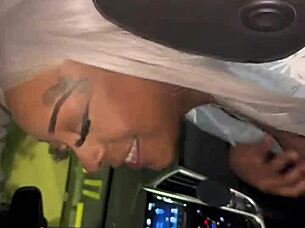 I was listening to music while getting sloppy deepthroat head.