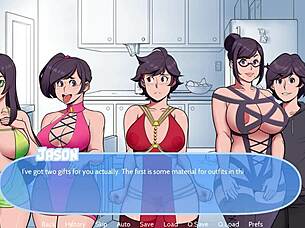 Step Family Shower Blowjob Group Fun