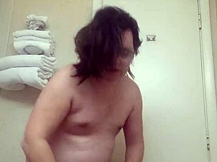 Tranny strip tease! Clothes ripped and panties teased!