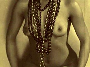 Vintage Women Show Off Natural Tits Outdoors!