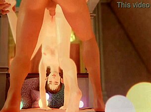 phoenix elf begs for standing doggy style and gets fucked hard in rise of eros