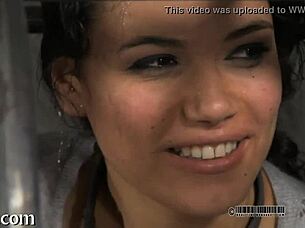 I give the babe a zealous a-hole whipping