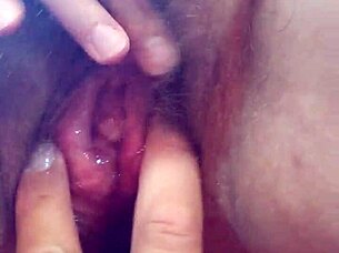 Feeling the intense pleasure as bankchix cums in her pussy during passionate encounter