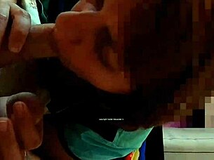 party 1 woman gets very excited when she gives a blowjob