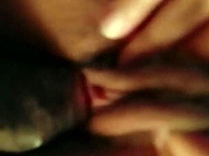 My wife and i share a creampie moment