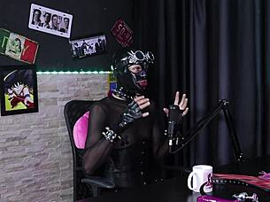 Ramona 69 Sheer Red Breaks Tabus With Spanking Fetish